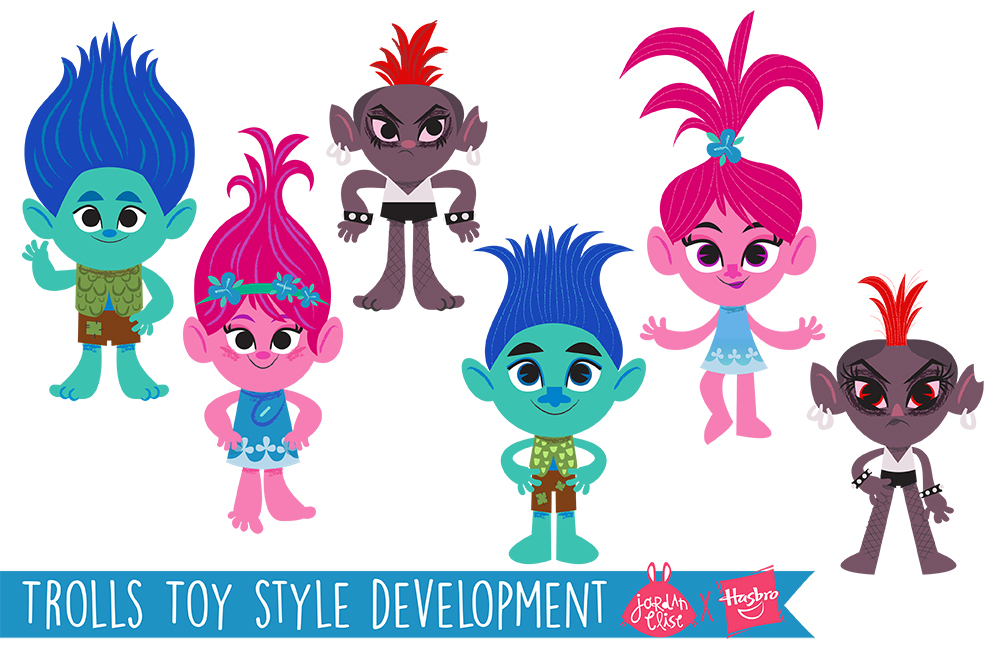 Trolls Edgy Style