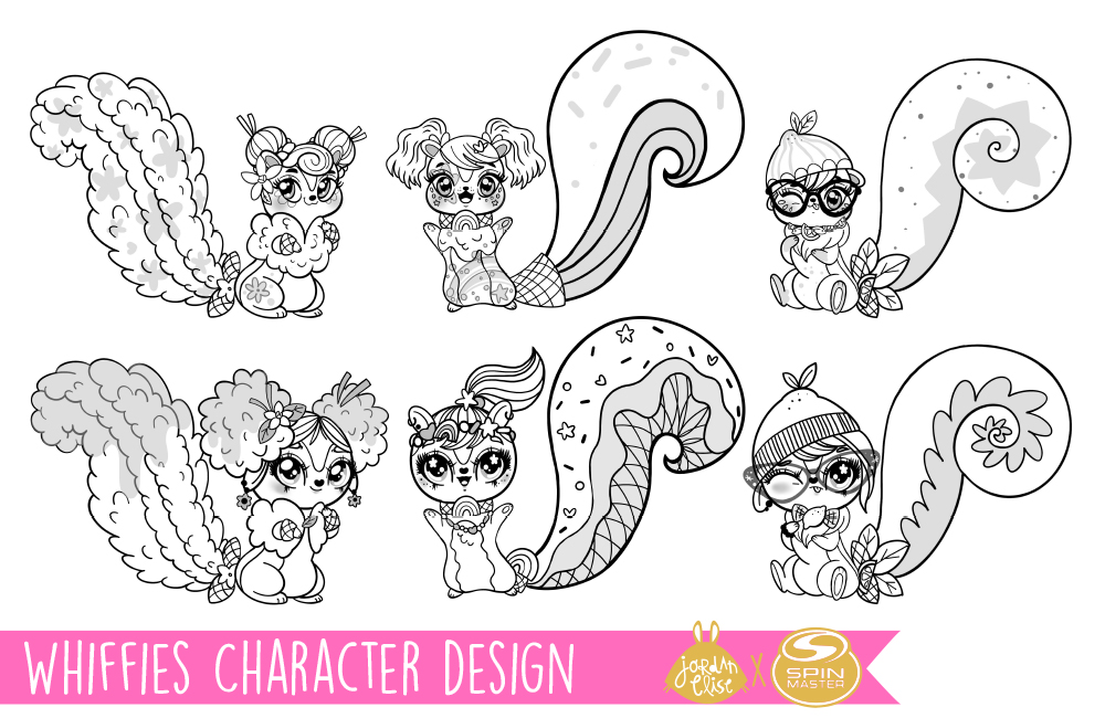 Whiffies Character Design