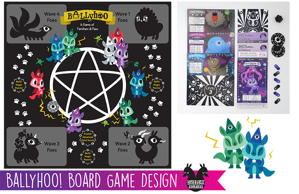 Ballyhoo Game Board