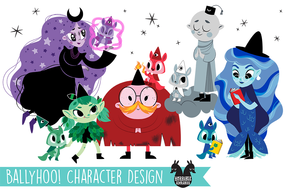 Ballyhoo Characters